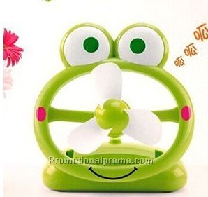 Promotional frog shape animal fan