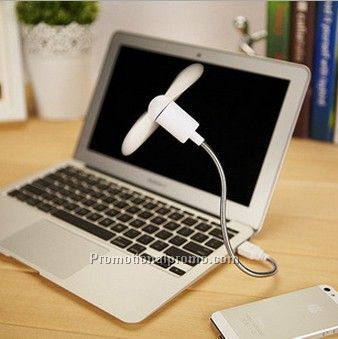 Creative metal USB fan, high quality flexible USB fan