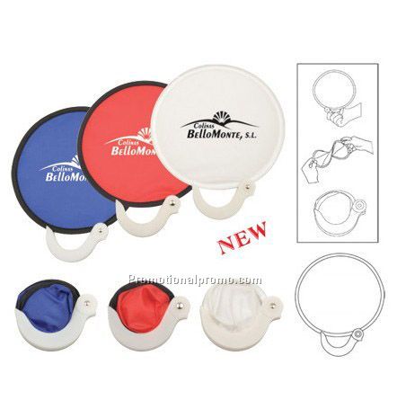 OEM Logo advertising folding fan