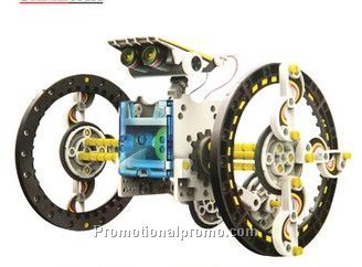 DIY Solar assembly robot experiment circuit