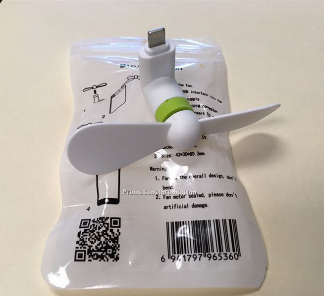 Mini USB Style Cell Phone Fans
