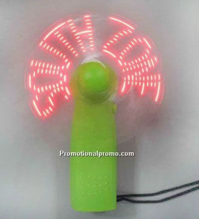 Flashing Message Fan