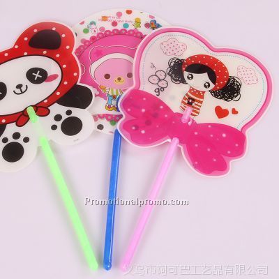 PET Color Advertisement Fans