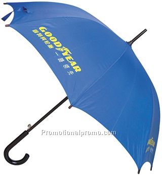 Traditional gentlemen's metal shaft  stick umbrella