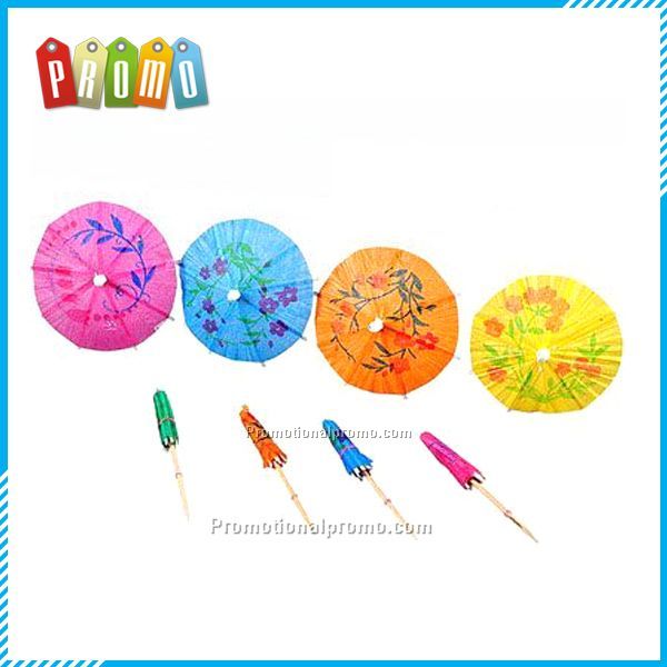 Assorted cocktail umbrellas