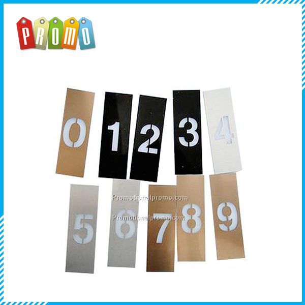 digital painting stencile in  frosted PP