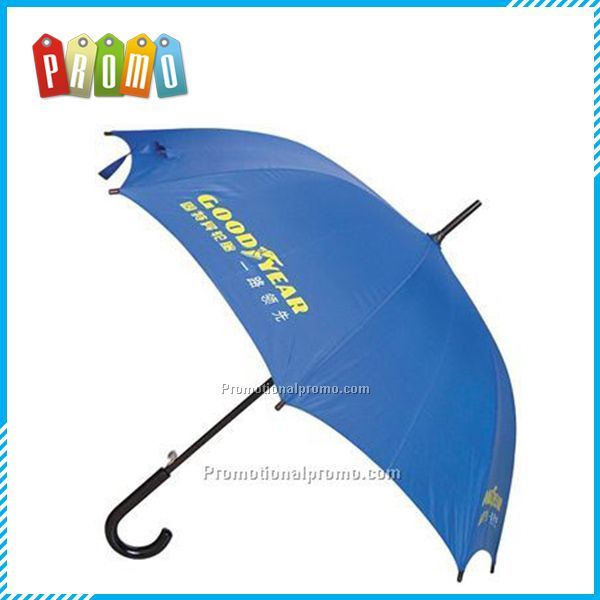 Traditional gentlemen's metal shaft  stick umbrella