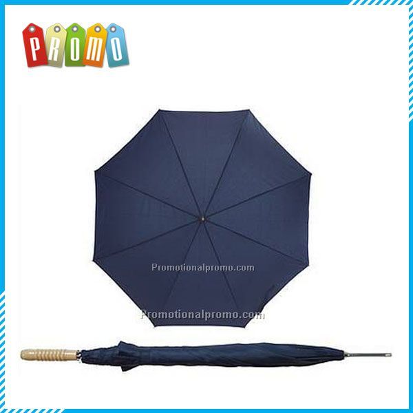 Automatische paraplu met houten...