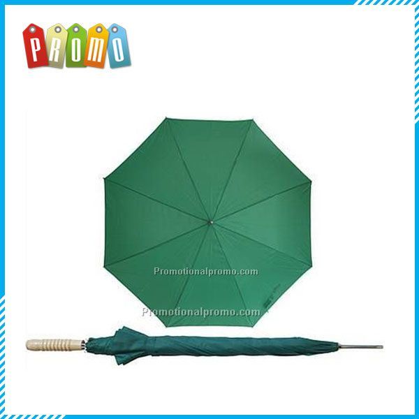 Automatische paraplu met houten...