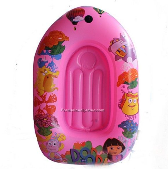 Custom cartoon inflatable air canoe, oem air boat