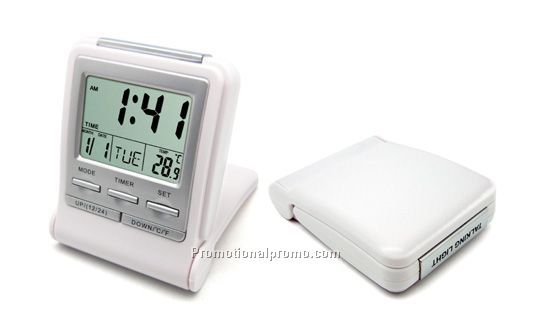 Travel Alarm Clock, Count Down