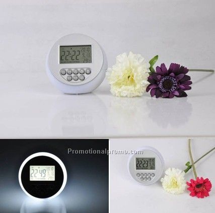 Moonlight decompression alarm clock