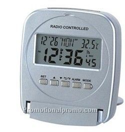 Global Travel Atomic Alarm Clock/Multi-band Radio Controlled Clock