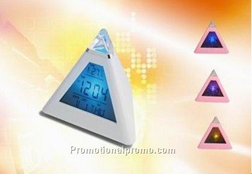 Multi-functional fashion gift alarm LCD clock