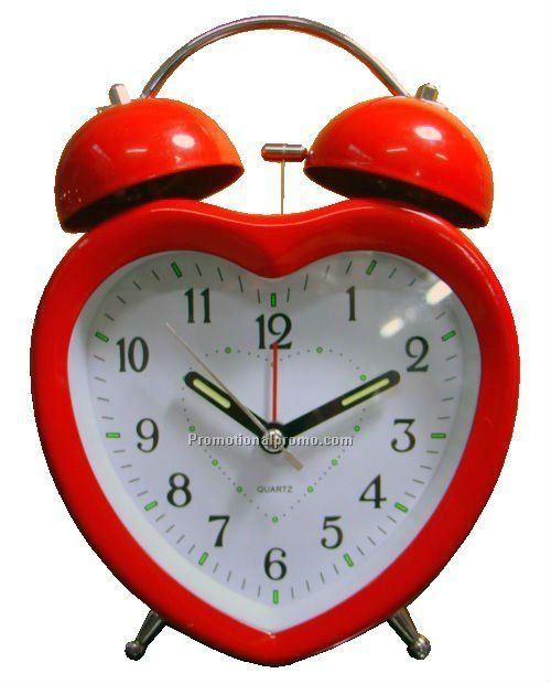 METAL TWIN BELL ALARM CLOCK