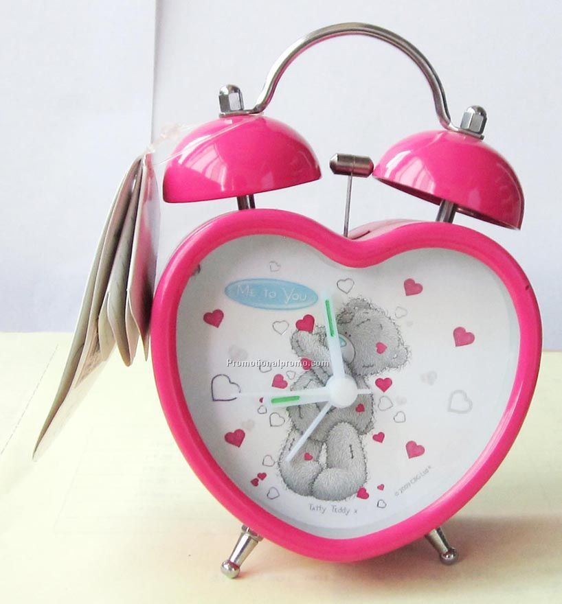 METAL TWIN BELL ALARM CLOCK