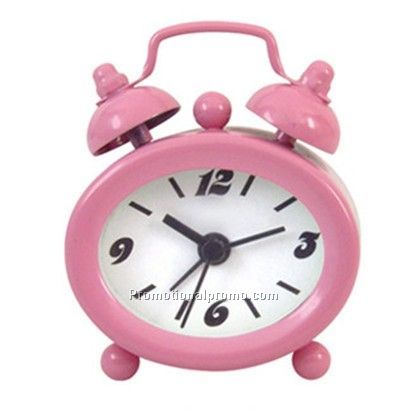 Mini Cartoon Metal Alarm Clock