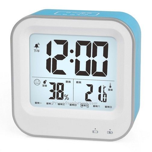Weather station smart clock, touch control smart alarm clock
