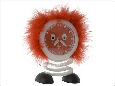Alarm clock Plush red