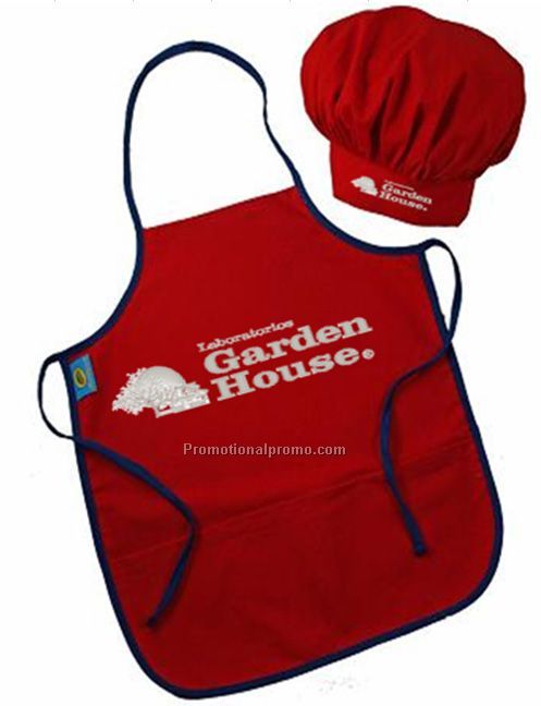 Customized apron and hat