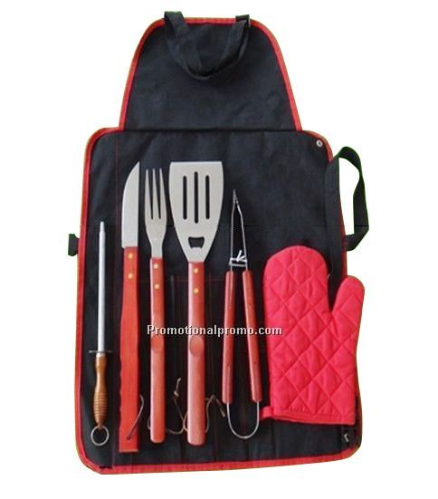 Apron Barbecue Set