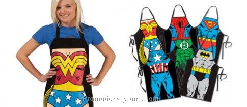 Retro Superhero Cooking Apron