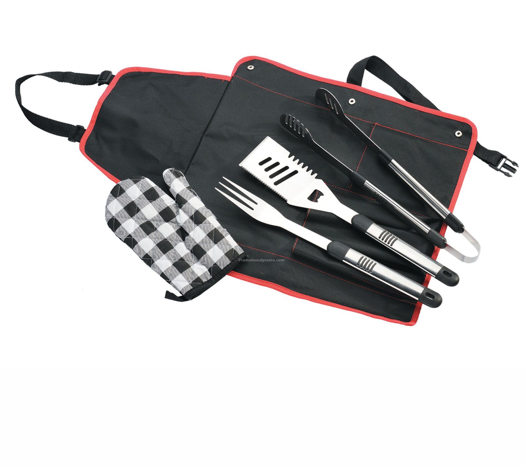 Portable Barbecue Apron Tool Set