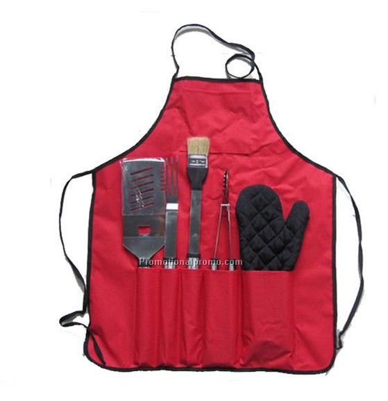 5 Pieces Eco-friendly Apron Tool Set