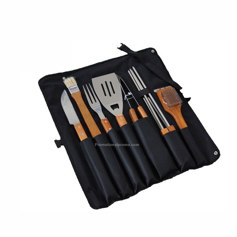 12 Pieces Barbecue Apron Tool Set