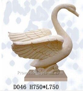 Stone Carving Fountains-animal swan