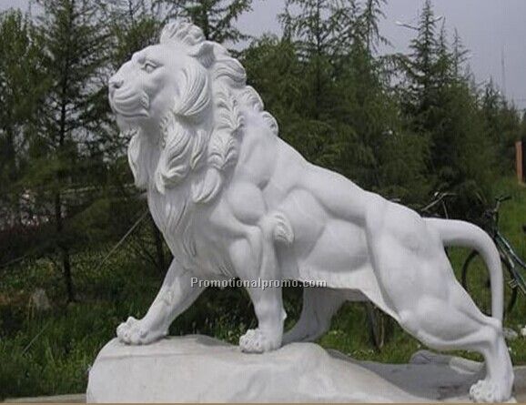 stone lion by hand work