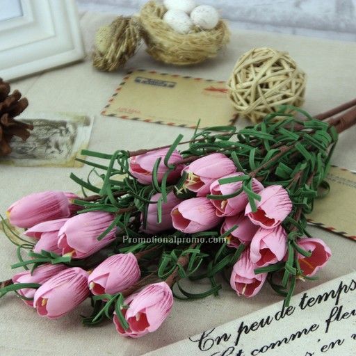 2015 New coming tulip artificial flower