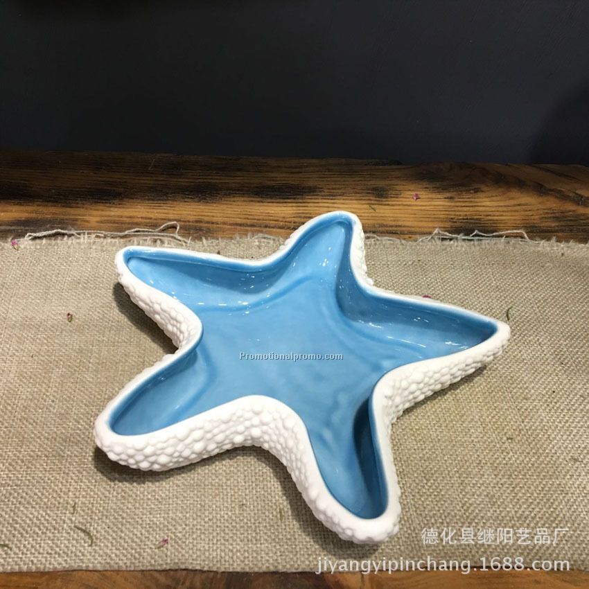 Ceramic starfish ashtray