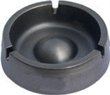 Custom Logo Imprinted Zinc Alloy Ashtray