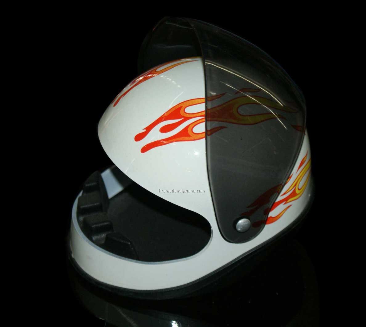 Motorcycle Helmet Ashtray