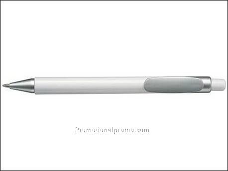 Athens. Balpen. Blauw schrijvend.