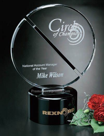 2011 New shining good quality crystal trophy