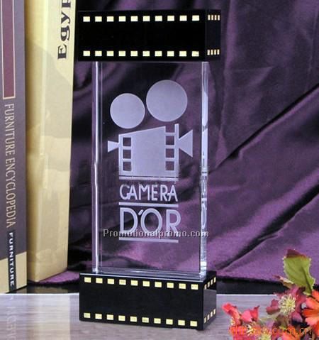 Exclusive Crystal Trophy and Award