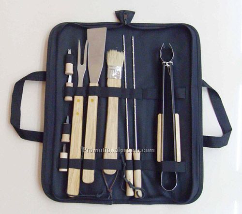 Picnic or Grill Sets, 10pcs grill sets, 10pcs BBQ Sets