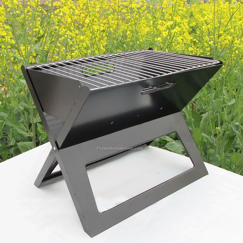 Metal X shaped Folding BBQ set
