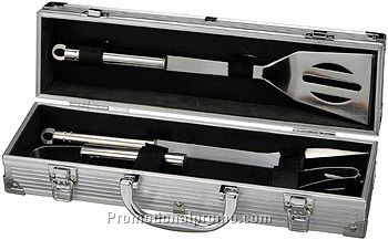BBQ SET IN ALUMINIUM CASE