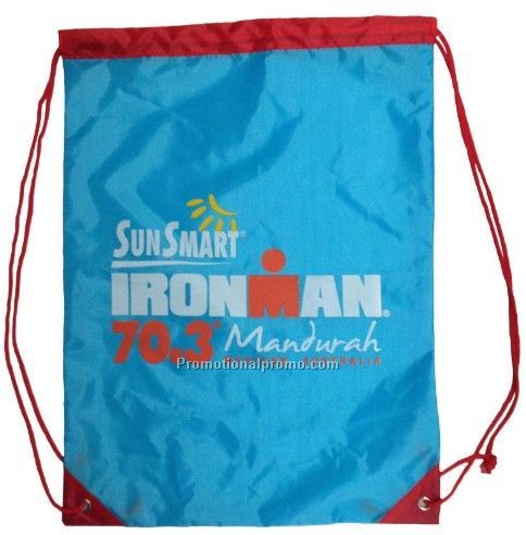 Dacron cloth drawstring backpack