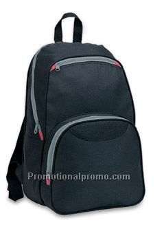 Backpack with outside pockets