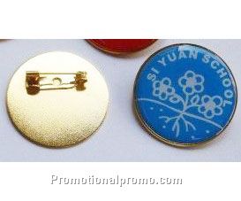 Round Metal Badge