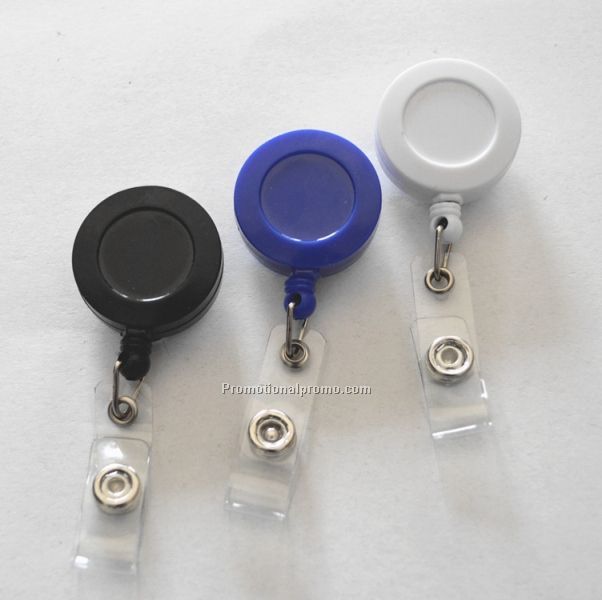 Retractable Round ID Holder