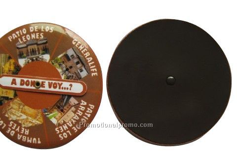 Buttom Badge With Magnet Backing