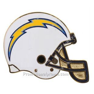 Helmet shape badge