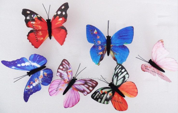 Cloth simulation Butterfly, Butterfly Pins