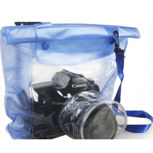 High-capacity waterproof camera bag