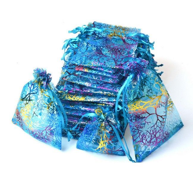 Color organza bag